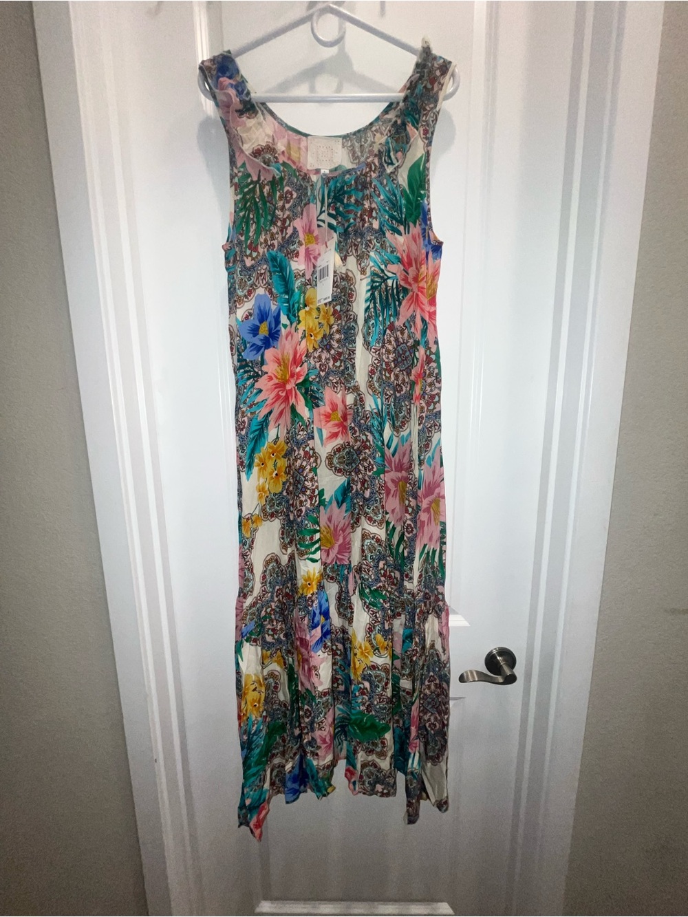 NWT Johnny Was Hosta Printed Maxi Dress - Picture 2 of 5